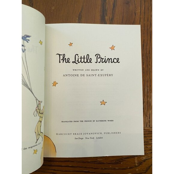 The Little Prince By Antoine De Saint-Exupéry Softcover Book - Picture 4 of 7